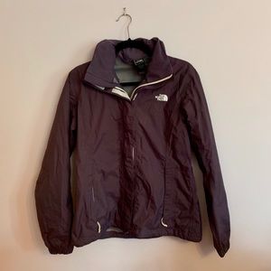 North Face rain coat